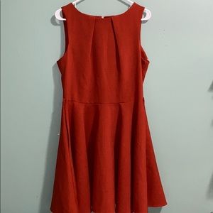 Luck Be A Lady Dress in Pumpkin